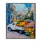 Stupell Industries Fresh Flowers and Fruit Village Framed Giclee, design by Franklyn Gregory